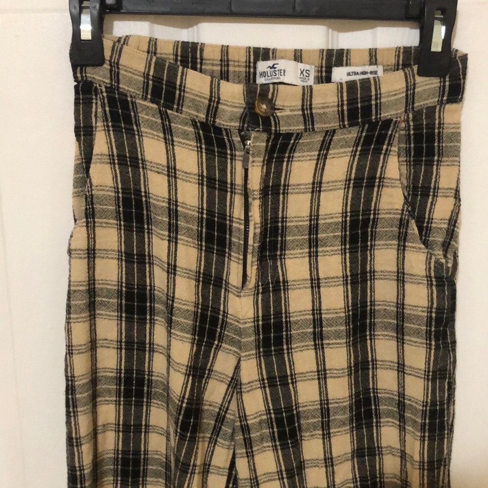 Hollister Plaid Pants